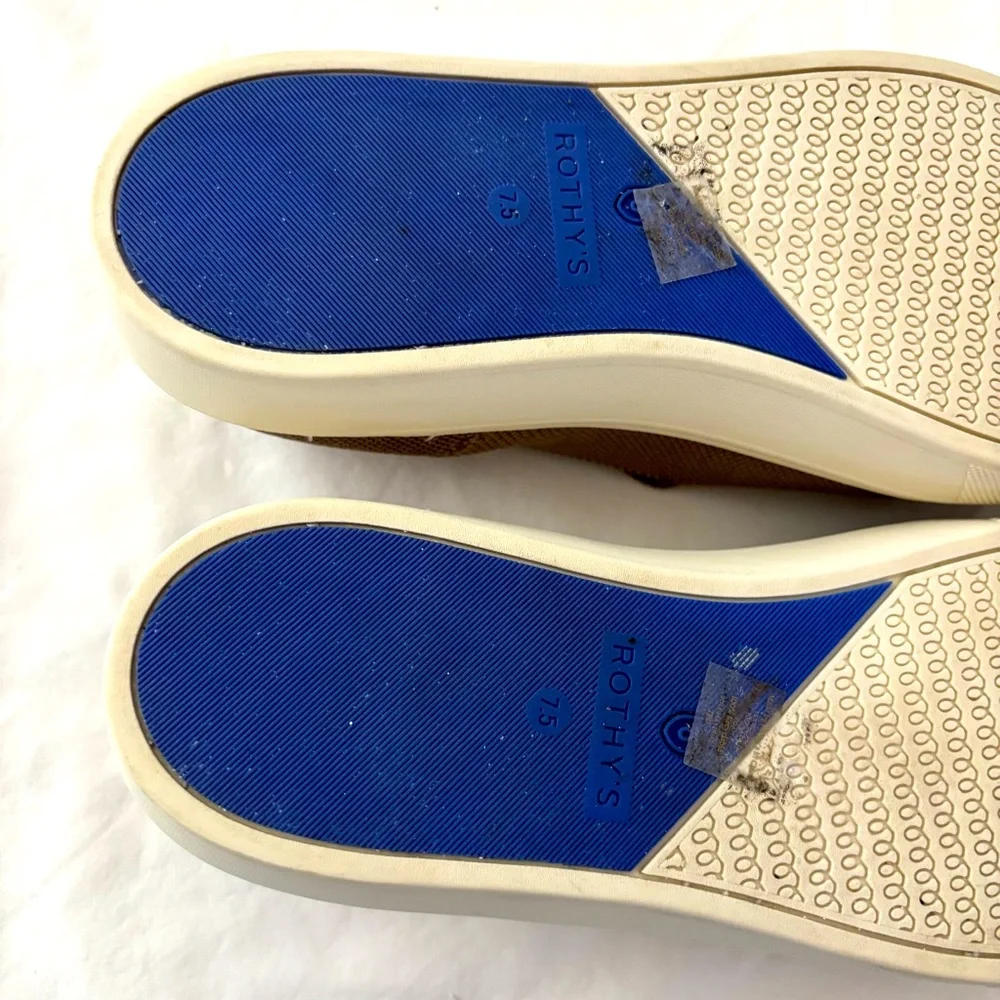 Rothy’s Sneaker The Original Slip on Shoe Casual Fashion Machine Washable Sz 7.5 - Picture 10 of 11